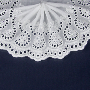 Thiết Kế Độc Đáo Trắng 2022 Vải Cotton Guipure Viền Ren <span class=keywords><strong>Trim</strong></span> Vải Thêu - Product Image 3