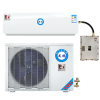 Climatiseur mural antidéflagrant ATEX 9000 BTU pour laboratoire avec moteur, réfrigérant R-410A, anticorrosion