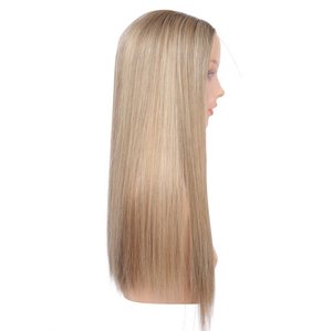 Perruque en cheveux humains vierges à 100 %, dentelle suisse HD, respirante <span class=keywords><strong>et</strong></span> transparente, taille de bonnet petite, moyenne, grande - Product Image 2