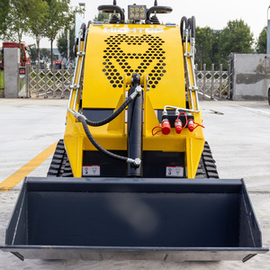 Utiliser l'accessoire de débroussailleuse 13.5hp Skid Steer loader With Shovel Bucket Hydraulic Auger mulcher - Product Image 3