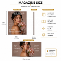Catalogue de beauté imprimé sur mesure en offset avec couverture plastifiée et brochage à cheval pour le marketing de détail de produits de beauté
