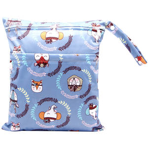 Sac de chiffons humides pour enfants sac de couches pour vêtements personnalisé sac sec humide imperméable - Product Image 2