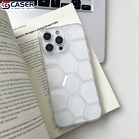 Coque de téléphone souple antichoc en TPU couleur unie haute clarté avec motif football 3D pour iPhone 17 16 15 14 13 12 11