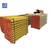 Viga de Madera H20 de Núcleo Sólido Resistente a la Intemperie para Encofrados de Carreteras y Material de Contravallas de Construcción