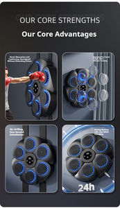 Objetivo de Boxeo Inteligente con Forma de Flor de Ciruelo de Seis Puntos, Dispositivo de Entrenamiento de Reacción para Interiores, Objetivo de Fitness - Product Image 3