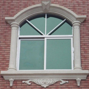 Cường độ cao bền bên ngoài gfrc trang trí cửa sổ Panel tường nhà máy bán hàng trực tiếp cho biệt thự cố định sợi thủy tinh treo - Product Image 3