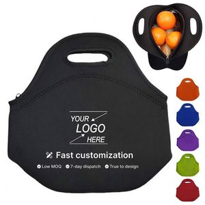 Outdoor and Indoor Use Sublimation Neoprene <b>Lunch</b> <b>Tote</b> <b>Bag</b> Blanks Novelty Gifts for Picnic - Product Image 1