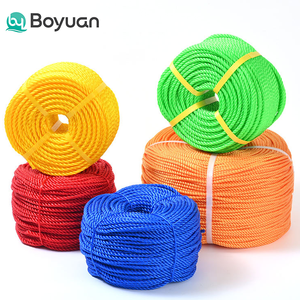 Cordon en polyéthylène torsadé coloré 3 brins 18-22 mm résistant aux UV, directement de l'usine, pour pisciculture et aquaculture, commande personnalisée - Product Image 6