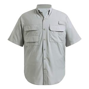 Ropa de Pesca Personalizable de Secado Rápido, Camisa de Pesca para Hombre, Transpirable, Cómoda, con Botones, para Actividades al Aire Libre - Product Image 6