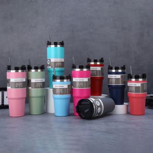 New Cross-border 304 Stainless Steel Modern Vacuum <b>Flask</b> Thermos Cup Straw <b>Large</b> Capacity 6-12 Hours Insulation Boiling Travel - Product Image 2