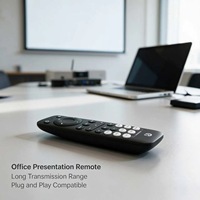 Télécommande vocale intelligente pour projecteur JCXK 24 touches, télécommande universelle sans fil IR avec personnalisation OEM ODM