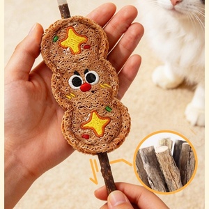 Jouet interactif pour chat en luffa naturelle, résistant aux morsures, pour le nettoyage des dents et le divertissement autonome contre l'ennui - Product Image 6