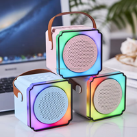 Nuevo Juguete de Karaoke 2026 para Fiestas en Casa y KTV con 2 Micrófonos, Altavoz, Máquina de Canto para Niños, Reproductor de Música con Woofer y RGB