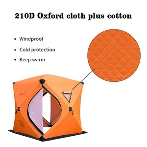 Tenda Pop-Up Imbottita e Isolata <span class=keywords><strong>BC</strong></span> per Pesca sul Ghiaccio Rifugio Termico per Pescatori - Product Image 5