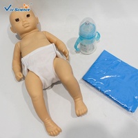Maniquí Infantil de Simulación Inteligente con Simulación de Signos Vitales para Entrenamiento de Emergencia en Enfermería Neonatal CE/ISO/ROHS/CNAS