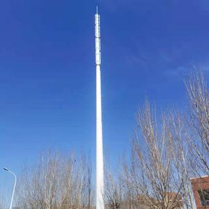 Maßgefertigter Shenghong 15M-50M Mehr als 50 Jahre Höhe Feuerverzinkter Stahlrohrmast Telekommunikationsturm <span class=keywords><strong>Monopole</strong></span> Einzelturm - Product Image 4