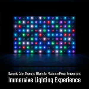 Machine murale interactive en plastique avec éclairage LED pour l'escalade des enfants lors de fêtes et d'événements sportifs et de divertissement en intérieur - Product Image 4