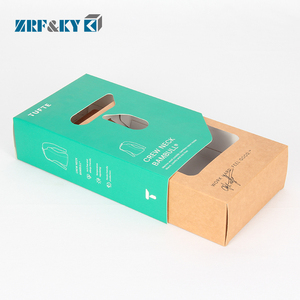 Custom White/Brown Card Paper Folding <strong>Underwear</strong>/Underpants/Socks/Ties/Apparel Green <strong>Boxes</strong> <strong>for</strong> <strong>Women</strong>/Man/Kids - Product Image 4