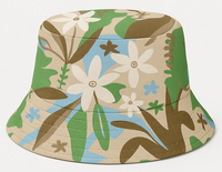 Chapeau Bob Unisexe Tendance à Motifs Floraux de Haute Qualité pour Sports de Plein Air, Ski, Cyclisme, Quotidien, Voyage, Fête, Pêche, Décontracté pour la Plage