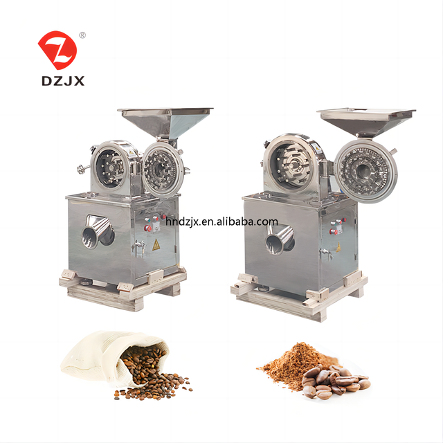 DZJX Efficient and Versatile Commercial Bean and Tea Leaf Powder and Crusher Grinder Crusher Machine Tea Leaf Grinder Machine