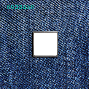 Subbank atacado crachá de sublimação em branco <span class=keywords><strong>DIY</strong></span> broche quadrado para impressão crachás de sublimação - Product Image 6