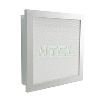 Filtre de type cassette H14 réservoir de liquide joint de gel à pli profond filtre à air HEPA séparateur de cadre en aluminium
