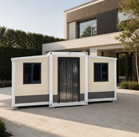 Casa Contenedor Modular Prefabricada con Puerta y Ventanas para Oficina Portátil y Alojamiento