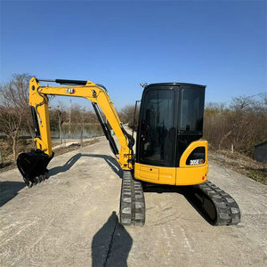จัดส่งฟรี Cat305ECR รถขุดตีนตะขาบระบบไฮดรอลิกรถขุดขนาดเล็ก5ton CAT305 305.5ถังมือสอง - Product Image 3