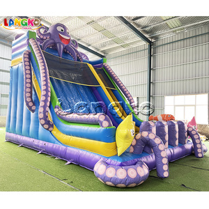 Toboggan Gonflable Thème <span class=keywords><strong>Mer</strong></span> Profonde, Château Gonflable Aquatique, Toboggan Aquatique Extérieur Amusant pour Fêtes d'Enfants - Vente Chaude - Product Image 1