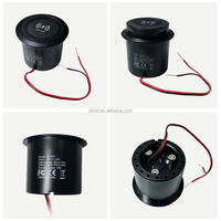Prix d'usine, vente chaude, chargeur de véhicule sans fil universel 12V/24V, charge sans fil 15W + USB-A QC3.0 + Type C PD3.0