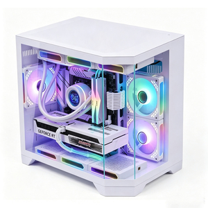 Boîtier d'ordinateur de jeu en verre trempé au design élégant et personnalisé Meiya's White Tower pour les joueurs de <span class=keywords><strong>PC</strong></span> - Product Image 4