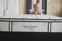 Matelas de lit sur mesure pour chambre à coucher, matelas à ressorts ensachés, matelas en mousse à mémoire de forme en gel pour appartement et hôtel