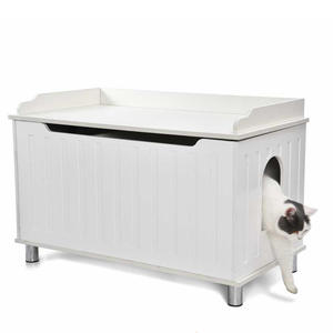 Dual Use 2 in 1 Partition Design Großhandel <span class=keywords><strong>Cat</strong></span> <span class=keywords><strong>Litter</strong></span> <span class=keywords><strong>Box</strong></span> Möbel - Product Image 1