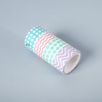 Ruban Washi Coréen pour Journal Créatif, Décoration et Cadeaux DIY – Rouleau Facile à Déchirer pour Agenda
