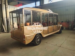 รถกอล์ฟไฟฟ้า6-8ที่นั่งรถชมทิวทัศน์ที่สวยงามใช้งานได้นาน - Product Image 5