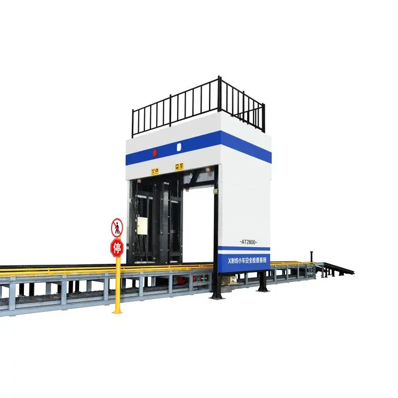 no driver go through cargo x ray vehicle scanning inspection system
