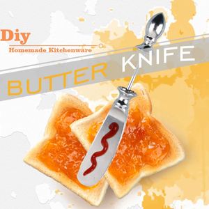 Couteau à fromage et râpe en acier inoxydable écologique, outils pour fromage à la crème DIY, logo personnalisable, cadeau de haute qualité - Product Image 5