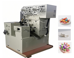 Kabarcık sakız yumuşak şeker paketleme makinesi kesim ve büküm sarma makinesi çift büküm şeker paketleme makinesi - Product Image 4