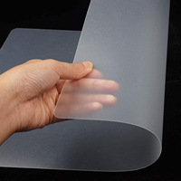 Transparent étanche à l'huile PP Table à manger tapis napperons planche à découper armoire tiroir réfrigérateur pique-nique tapis napperons
