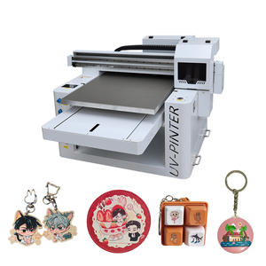 6080 <strong>Small</strong> <strong>Flatbed</strong> UV Inkjet <strong>Printer</strong> for Card Tube Gift Box Labels-Edible Ink All-In-One Automatic - Product Image 3