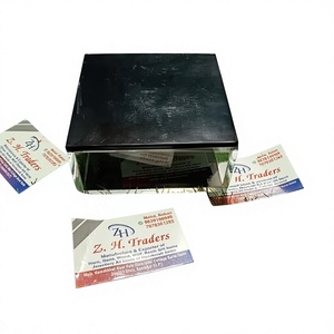 Designer Royale Acrylic Decorative <b>Gift</b> <b>Box</b> Featuring Premium resinInlay Wooden Lid for <b>Ramadan</b>, Eid, and Wedding Favors - Product Image 1