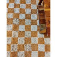 Premium Qualität natürliche Jute RugCheckered Natur wolle & Jute Elfenbein hand gewebte Boho Teppich, marok kanis chen böhmischen Teppich