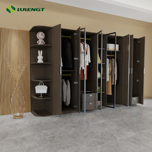 Sistema de Armario Modular para Dormitorio, 2 <span class=keywords><strong>Puertas</strong></span>, Organizador de Ropa Modular, Armario Beige Claro - Product Image 2