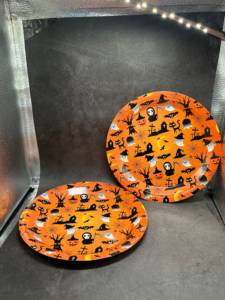 Platos de Papel Kraft Biodegradables de Grado Alimenticio de 8 Pulgadas, Aptos para Pizza/Sándwiches, Resistentes a Fugas, Certificados por la FDA para Uso en Restaurantes - Product Image 3