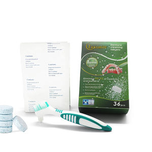 Limpiador para blanqueamiento dental, pastillas de limpieza efervescentes para dentaduras, cuidado bucal - Product Image 5