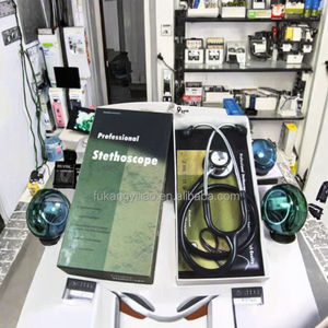 Hasni Surgical Professional Cardiology Dual Head Manual Stethoscope CE ISO Approval Aluminum Construction Clinic Use 1 Year - Product Image 2