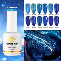 Kit de vernis à ongles en gel 15ml, vernis gel UV, idéal pour le French manucure DIY, emballage en flacon, non toxique, écologique, OEM, marque privée pour les ongles