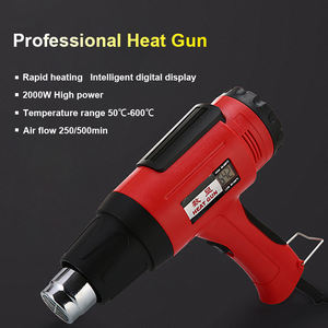 ปืนลมร้อนระดับมืออาชีพ 1800 วัตต์ สำหรับงานอุตสาหกรรม ไดร์<span class=keywords><strong>เป่า</strong></span>ผมแบบไร้แปรงถ่าน กำลังไฟปรับได้ สำหรับงานเชื่อมและบัดกรี - Product Image 4
