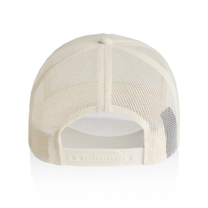 Gorras Trucker <span class=keywords><strong>de</strong></span> Espuma <span class=keywords><strong>de</strong></span> 5 Paneles con Visera Alta y Cierre Ajustable, Venta al por Mayor, Logotipos Personalizados, Gorras <span class=keywords><strong>de</strong></span> Golf para Adultos, Color Blanco Roto - Product Image 3