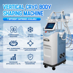 -16 ℃ -45 ℃   Máquina de Criomassaje Corporal para Contorno Corporal con Manijas Congeladoras Reemplazables 360 ° Máquina de Escultura Surround - Product Image 3